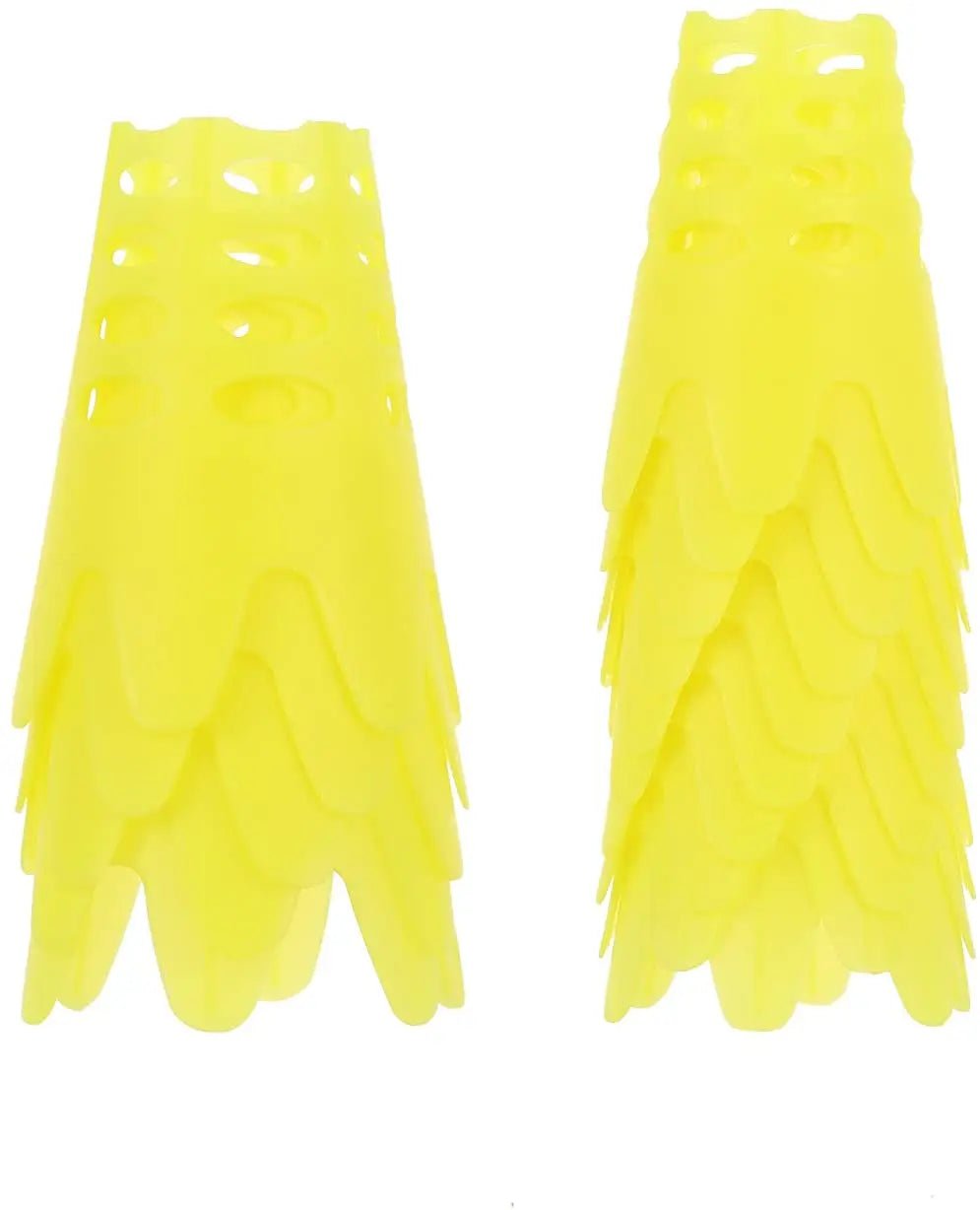 Colorful Golf Simulator Tees – Perfect for Home Setups 10 Pcs - The Smooth Operator (Short) Yellow - Club Rehab