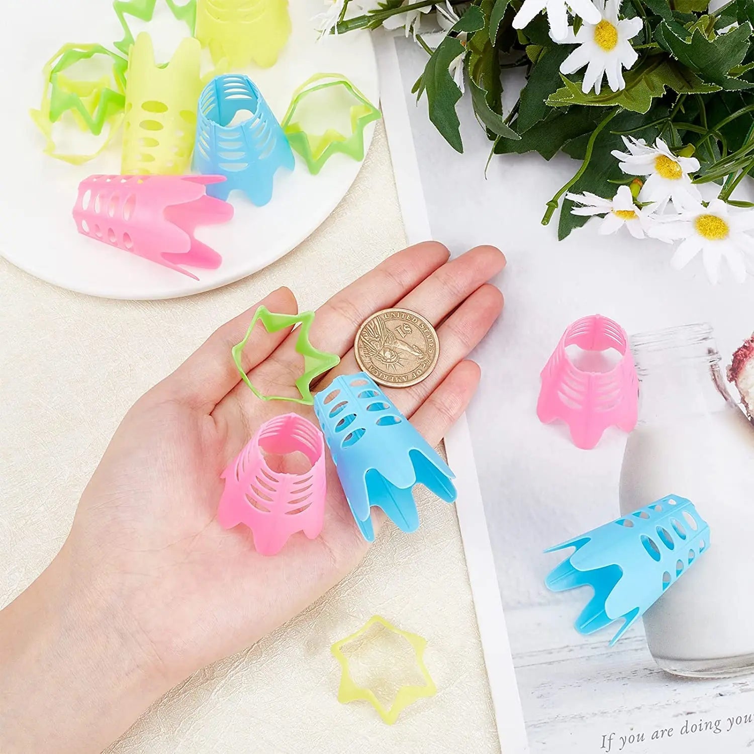 Colorful Golf Simulator Tees – Perfect for Home Setups 10 Pcs - The Smooth Operator (Short) Yellow - Club Rehab