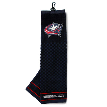Columbus Blue Jackets besticktes Golftuch