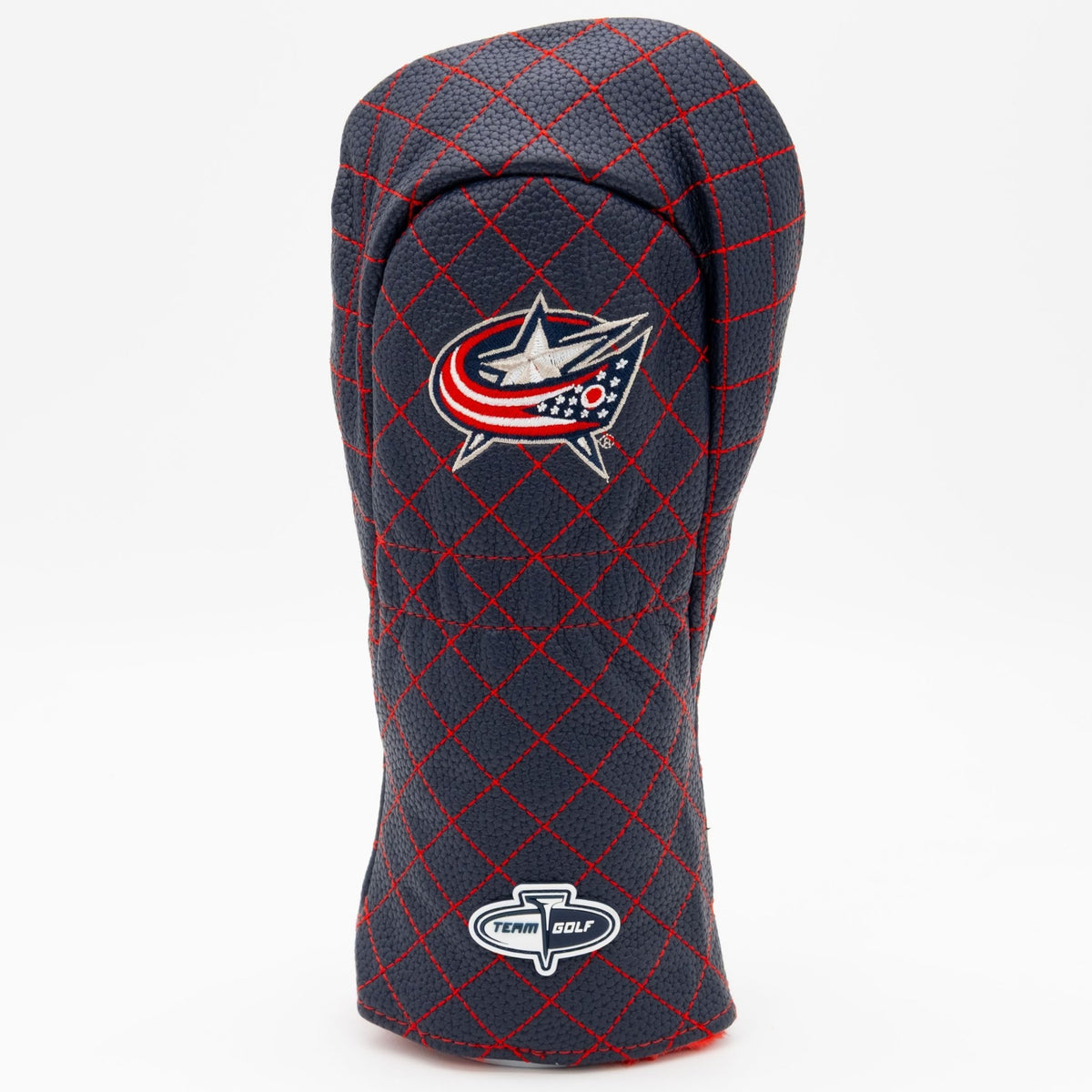 Columbus Blue Jackets solid fairway quilted golf headcover alternate view