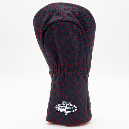 Columbus Blue Jackets split driver quilted golf headcover alternate view