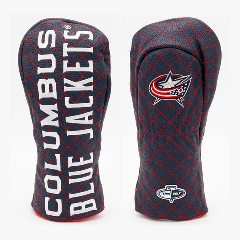 Columbus Blue Jackets Solid Quilted Fairway Headcover
