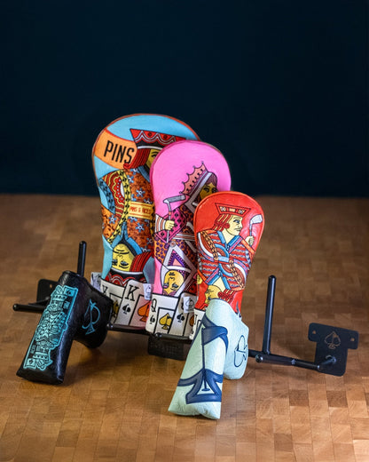 Compact Headcover Rack - Club Rehab