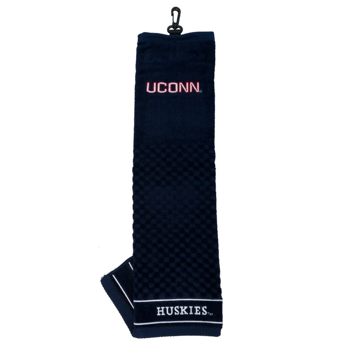 Connecticut Huskies embroidered golf towel