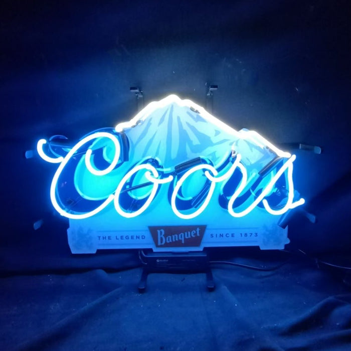 Coors The Legend Banquet Since 1873 Neon Signs - Club Rehab
