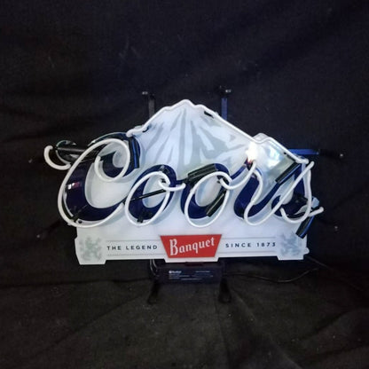 Coors The Legend Banquet Since 1873 Neon Signs - Club Rehab