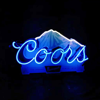 Coors The Legend Banquet Since 1873 Neon Signs - Club Rehab