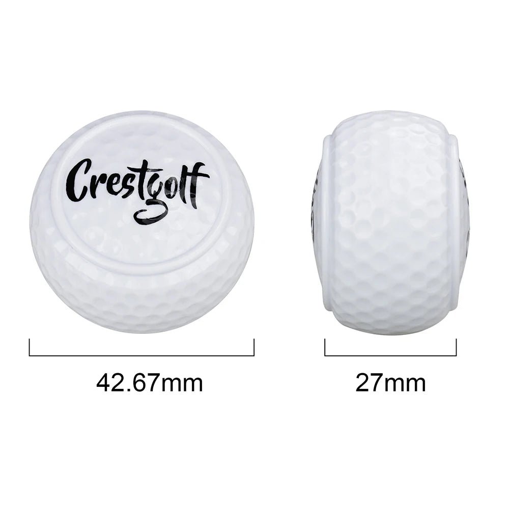 Crestgolf Flat Putting Ball – Precision Practice Trainer - Club Rehab