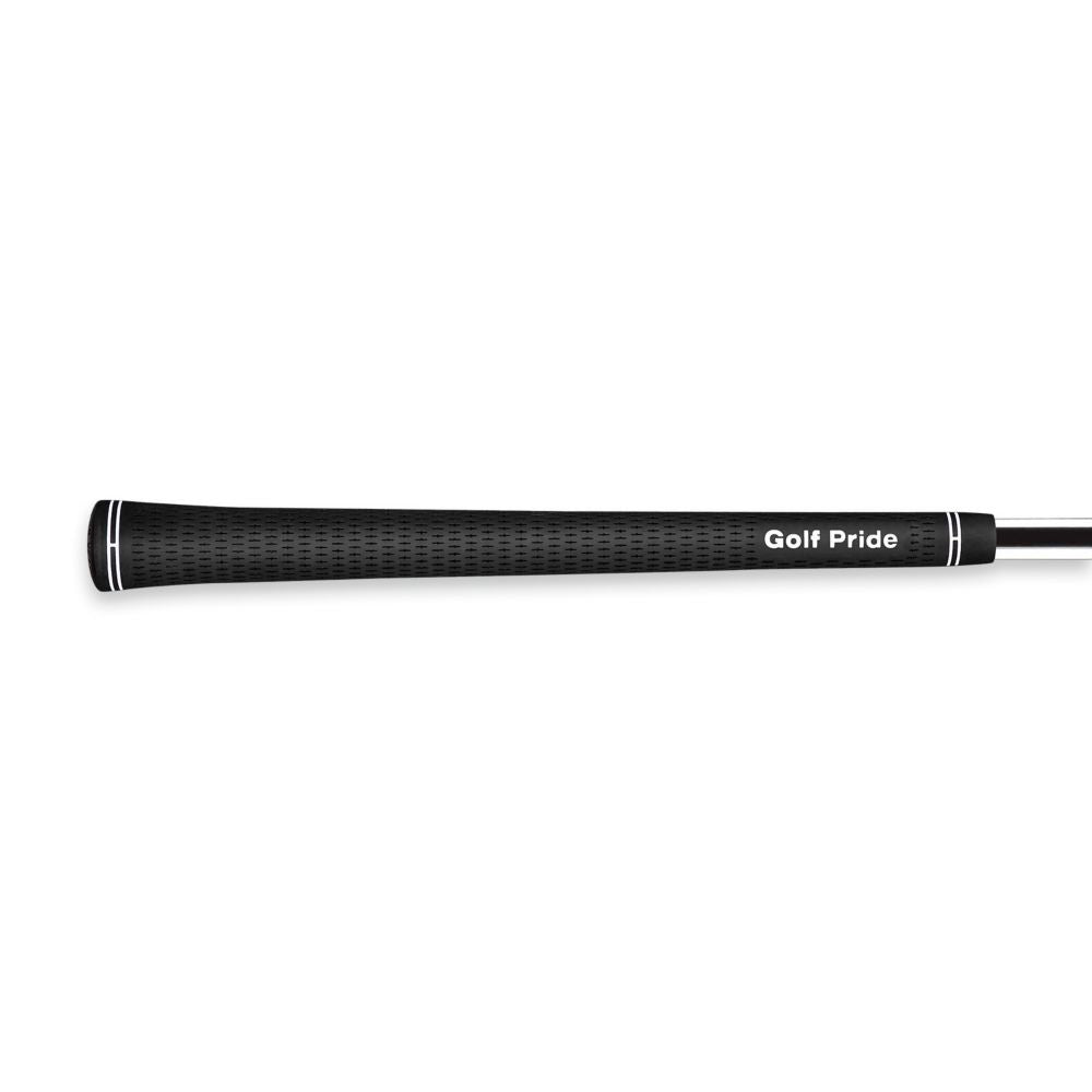 Schwarzer Golf Pride Tour Velvet Standard .600 Round Griff, horizontal abgebildet