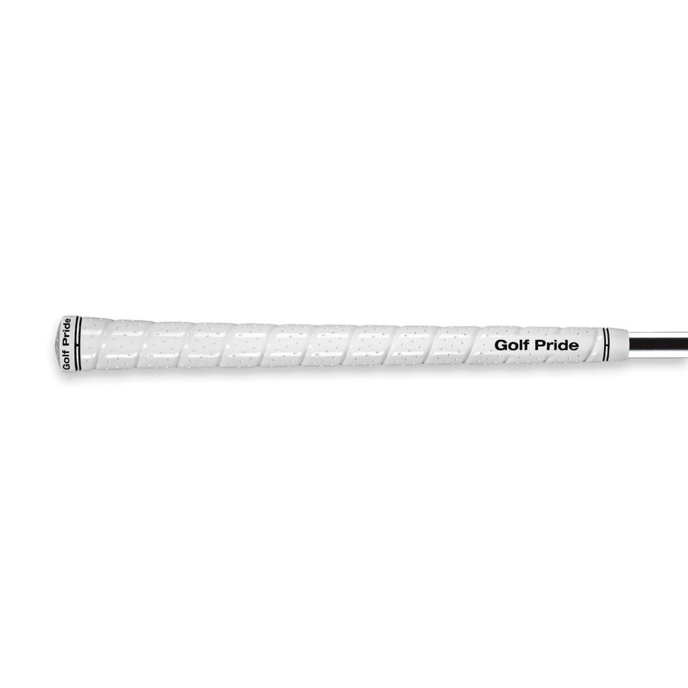 Weißer Golf Pride Tour Wrap Standard-Griff, horizontal dargestellt