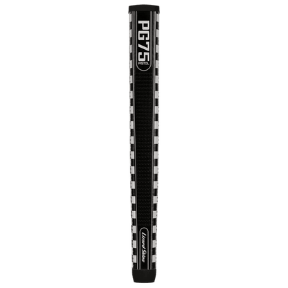 Lizard Skins PG75 Checkerboard putter grip, flat front detail