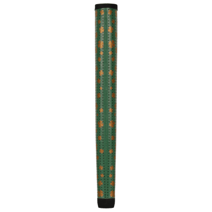 Lizard Skins PG75 Four Leaf putter grip, rear and side detail