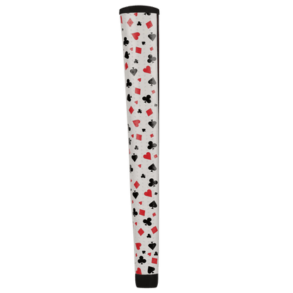 Lizard Skins PG75 Hold'em Black putter grip, rear and side detail