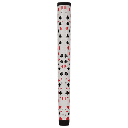 Lizard Skins PG75 Hold'em Black putter grip, rear and side detail
