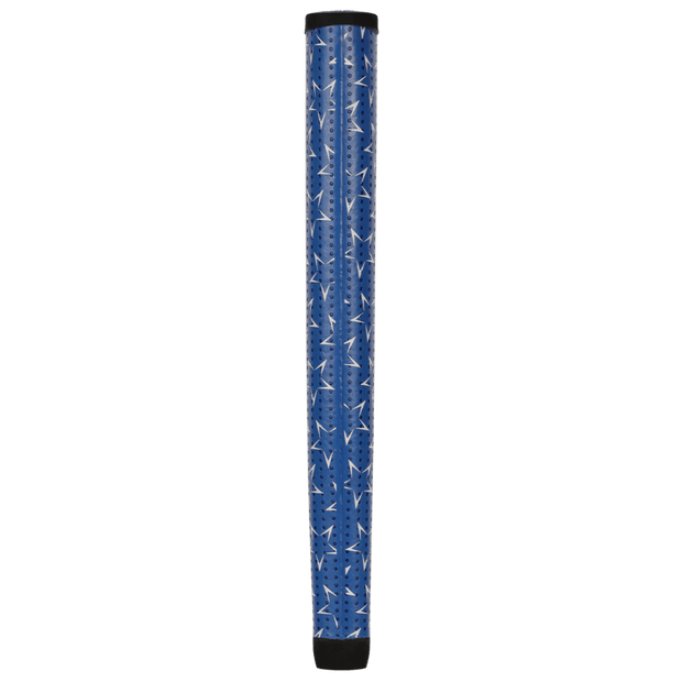 Lizard Skins PG75 Star Spangled putter grip, rear and side detail