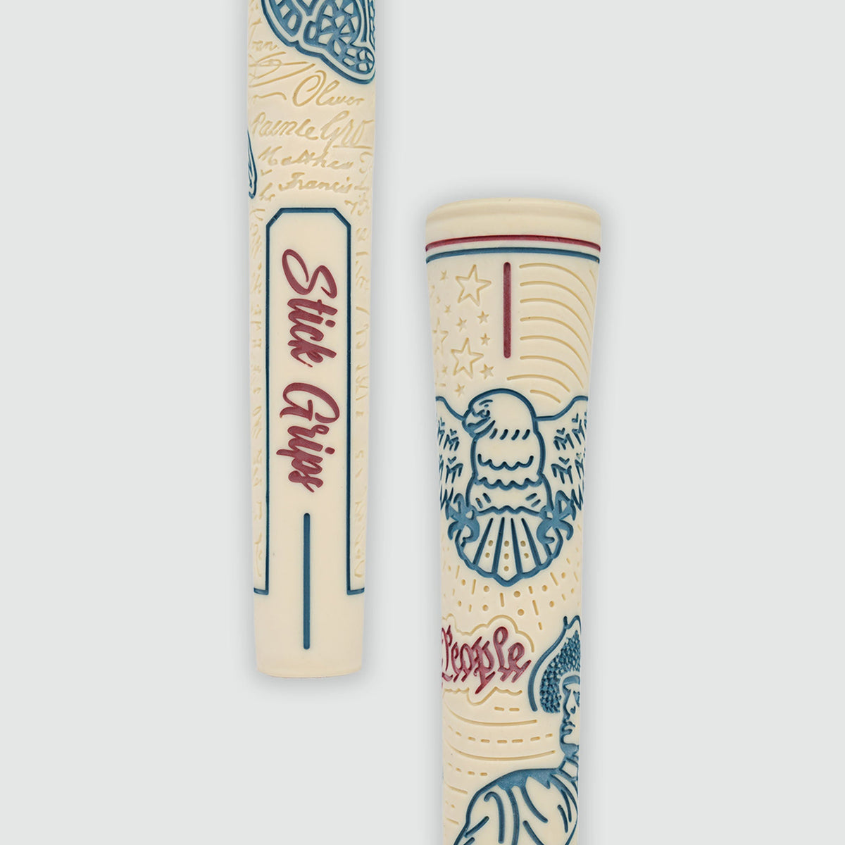 Stick Grips Patriot Ivory design detail