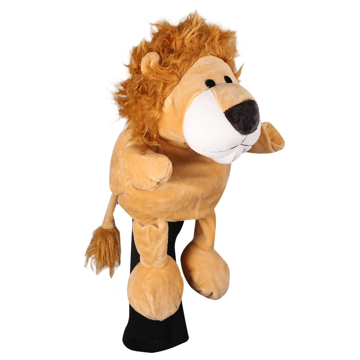 Critter Caps Golf Driver Covers: Unleash Your Wild Side - Club Rehab - HeadcoverLee Lion: This head cover brings the majestic roar of the lion to your game, ensuring your clubs are protected with regal prowess, though moving as leisurely as a lion on a sunny savanna stroll.45072735731904