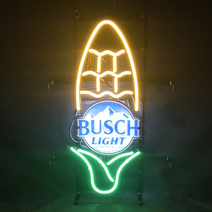 Cron with Busch Light Acrylic Neon Signs Light - Club Rehab