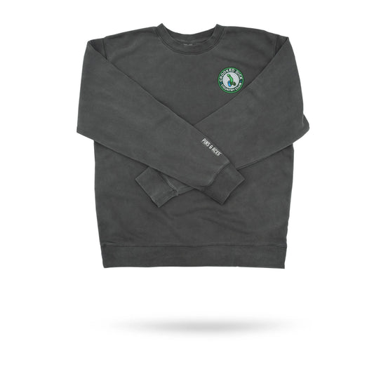 Crooked Dick Crew Neck - Charcoal - S - Club Rehab