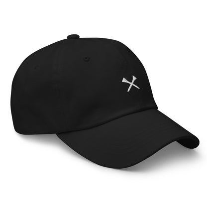 Crossed Tees Embroidered Golf Hat – Minimalist Women’s Golf Cap | Mulligans & Mimosas - Black - Club Rehab