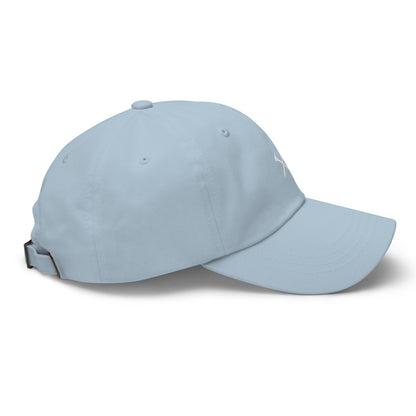 Crossed Tees Embroidered Golf Hat – Minimalist Women’s Golf Cap | Mulligans & Mimosas - Light Blue - Club Rehab