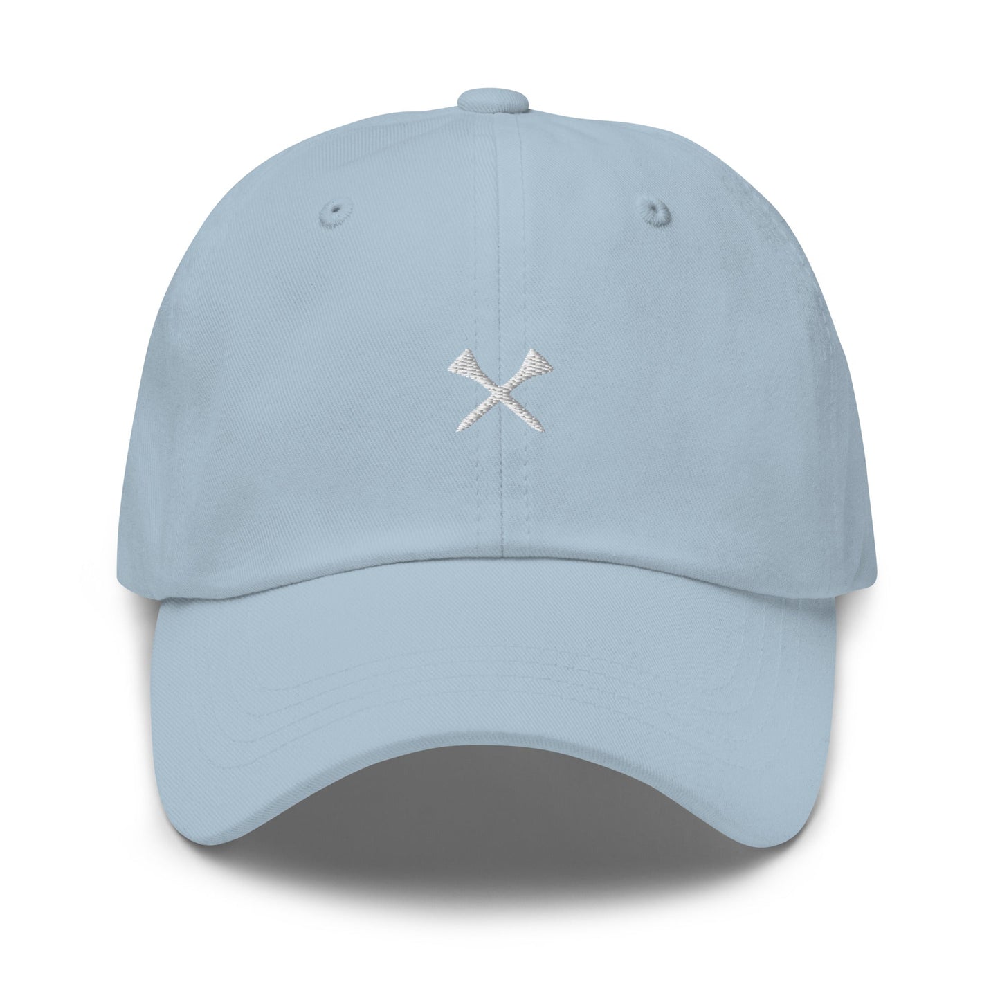 Crossed Tees Embroidered Golf Hat – Minimalist Women’s Golf Cap | Mulligans & Mimosas - Light Blue - Club Rehab