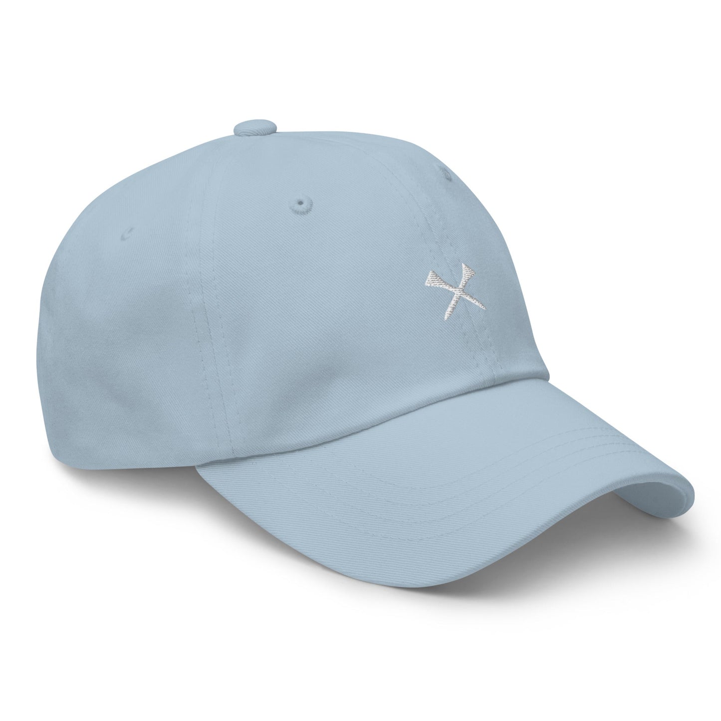 Crossed Tees Embroidered Golf Hat – Minimalist Women’s Golf Cap | Mulligans & Mimosas - Light Blue - Club Rehab