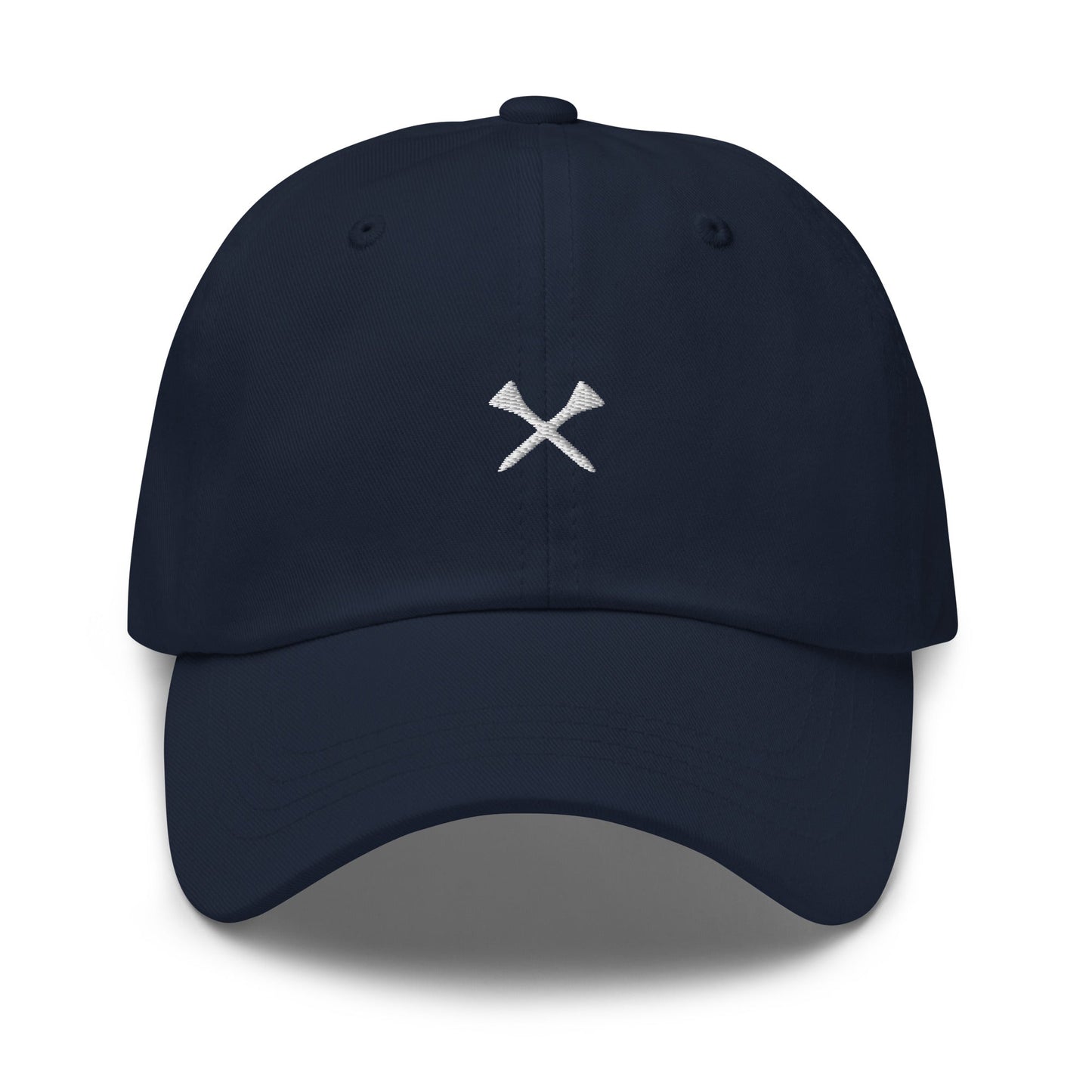 Crossed Tees Embroidered Golf Hat – Minimalist Women’s Golf Cap | Mulligans & Mimosas - Navy - Club Rehab