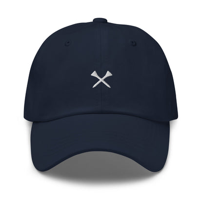 Crossed Tees Embroidered Golf Hat – Minimalist Women’s Golf Cap | Mulligans & Mimosas - Navy - Club Rehab
