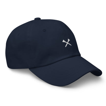 Crossed Tees Embroidered Golf Hat – Minimalist Women’s Golf Cap | Mulligans & Mimosas - Navy - Club Rehab