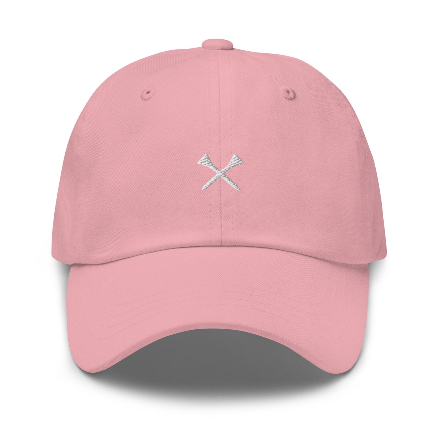 Crossed Tees Embroidered Golf Hat – Minimalist Women’s Golf Cap | Mulligans & Mimosas - Pink - Club Rehab