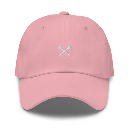 Crossed Tees Embroidered Golf Hat – Minimalist Women’s Golf Cap | Mulligans & Mimosas - Pink - Club Rehab