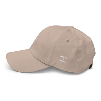 Crossed Tees Embroidered Golf Hat – Minimalist Women’s Golf Cap | Mulligans & Mimosas - Stone - Club Rehab