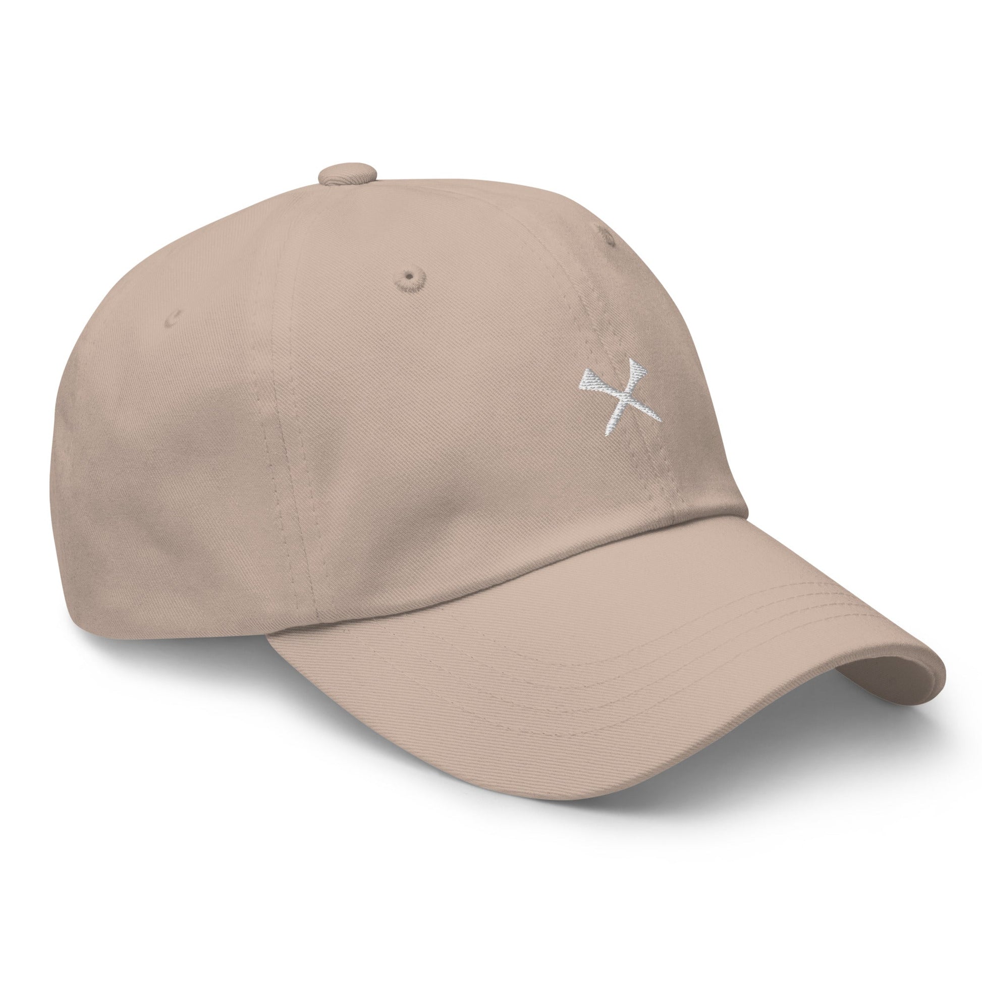 Crossed Tees Embroidered Golf Hat – Minimalist Women’s Golf Cap | Mulligans & Mimosas - Stone - Club Rehab
