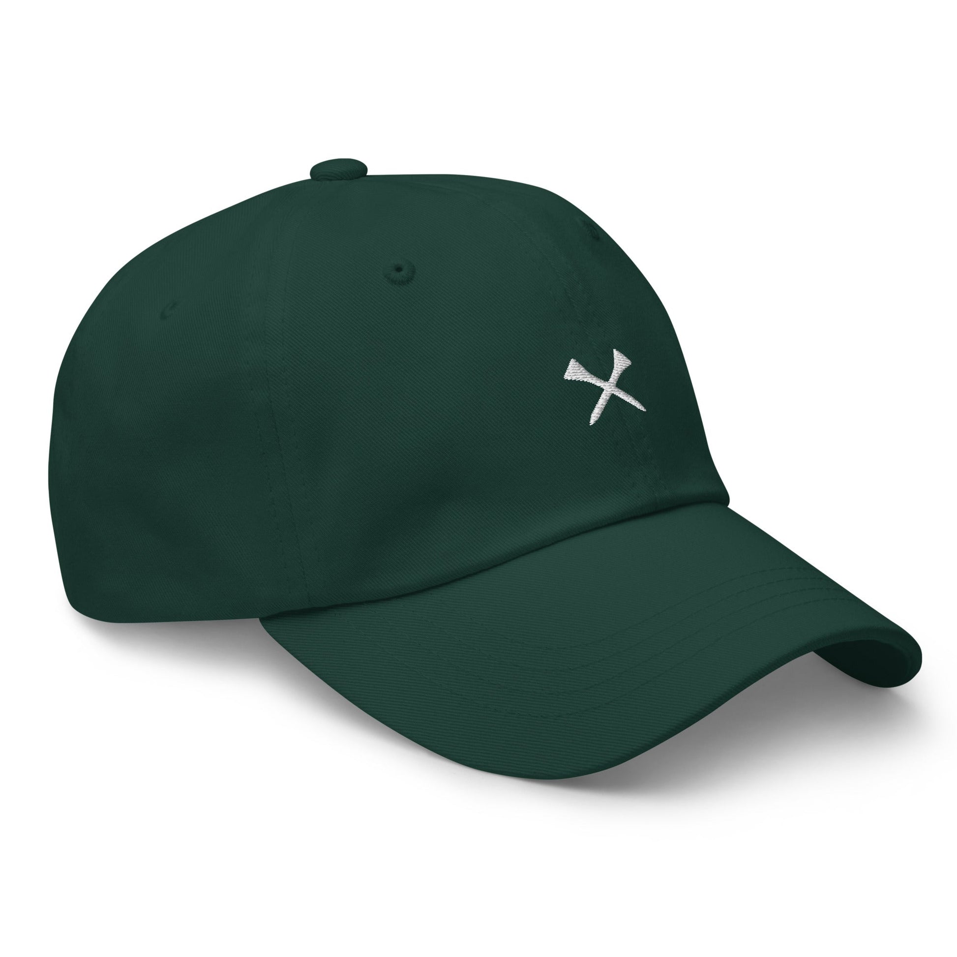 Crossed Tees Embroidered Golf Hat – Minimalist Women’s Golf Cap | Mulligans & Mimosas - Spruce - Club Rehab