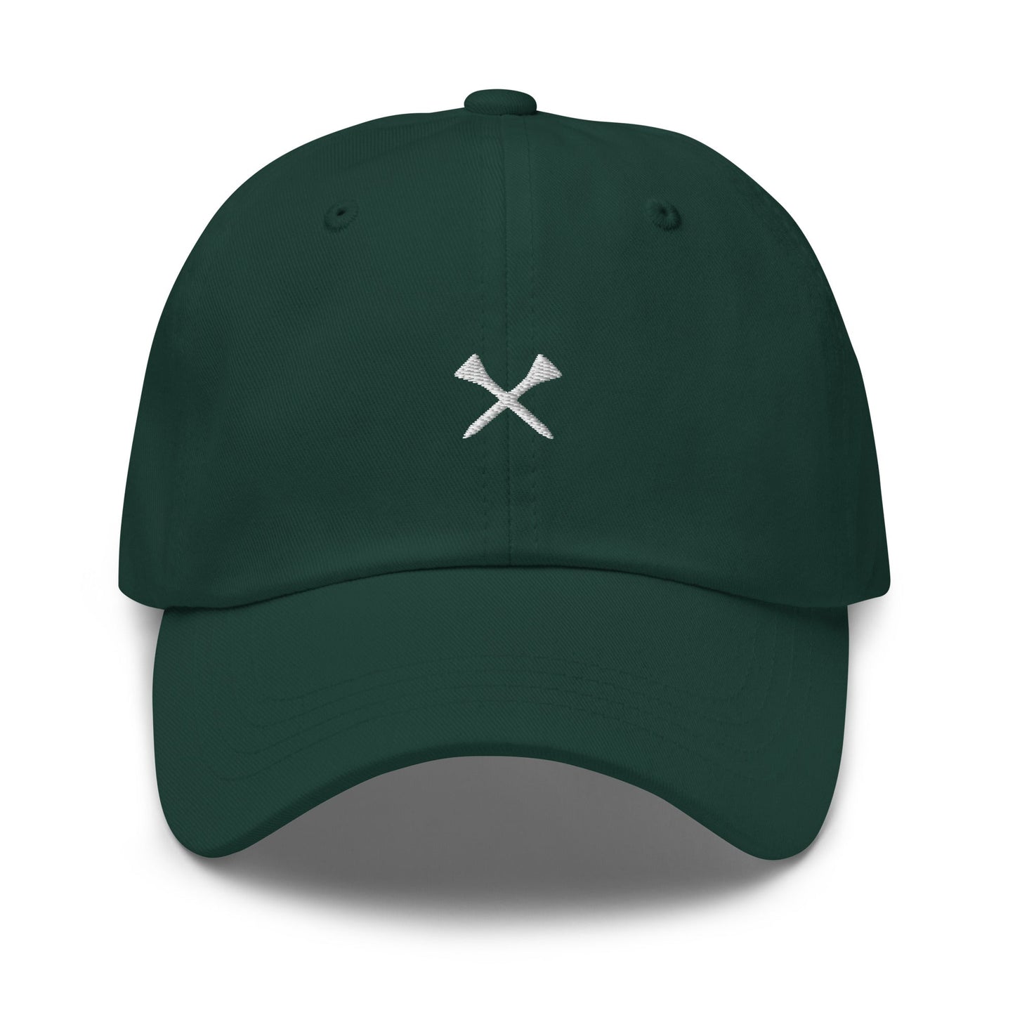 Crossed Tees Embroidered Golf Hat – Minimalist Women’s Golf Cap | Mulligans & Mimosas - Spruce - Club Rehab