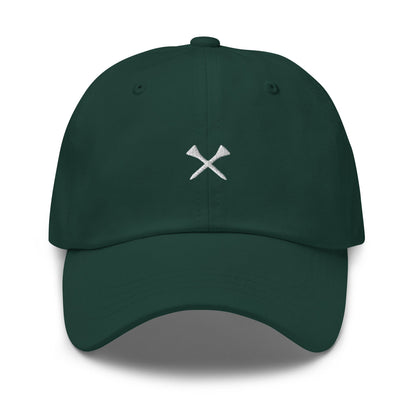 Crossed Tees Embroidered Golf Hat – Minimalist Women’s Golf Cap | Mulligans & Mimosas - Spruce - Club Rehab