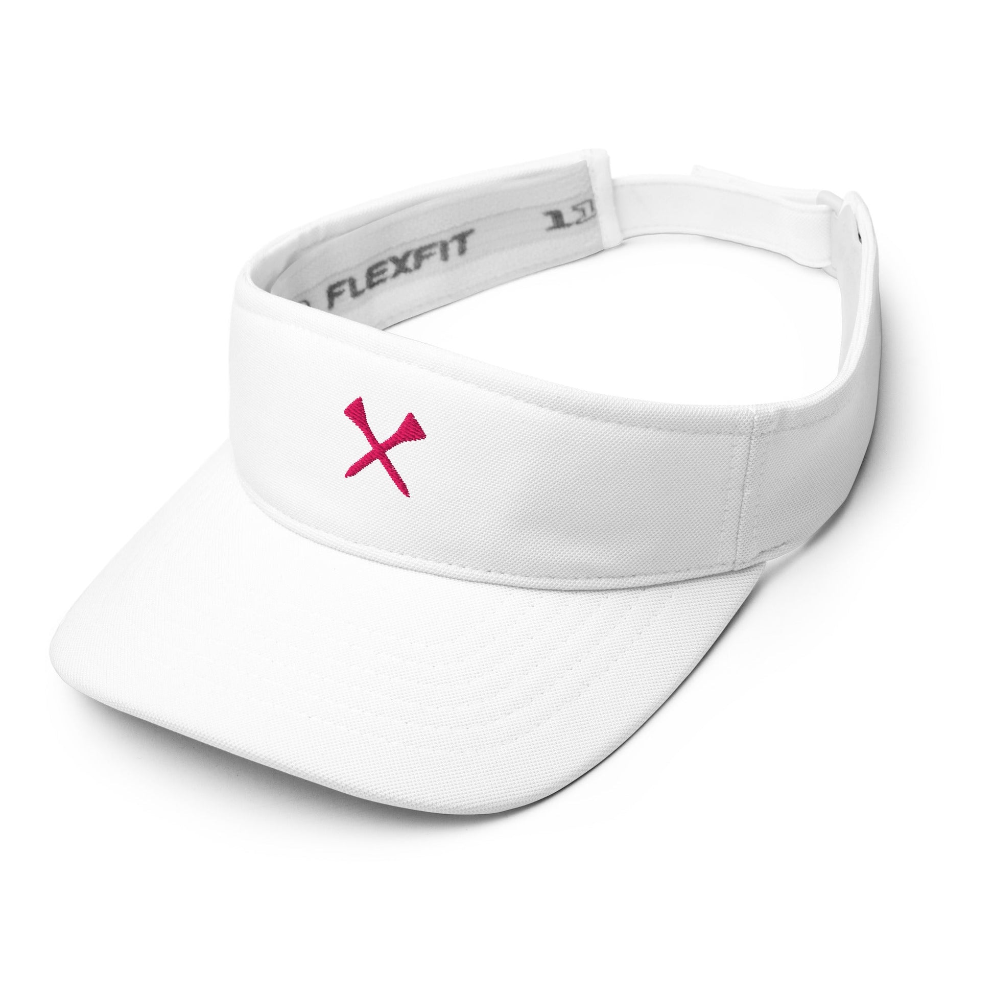 Crossed Tees Embroidered Golf Visor – Women’s Minimalist Golf Accessory | Mulligans & Mimosas - Club Rehab
