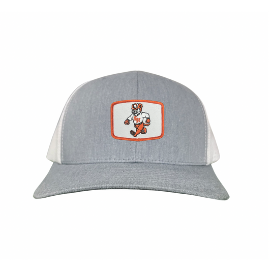 Sam Houston  Walking Sammy Bearkat / Limited Edition Silver Hat / 162 / Mesh Snap Back / SHSU010