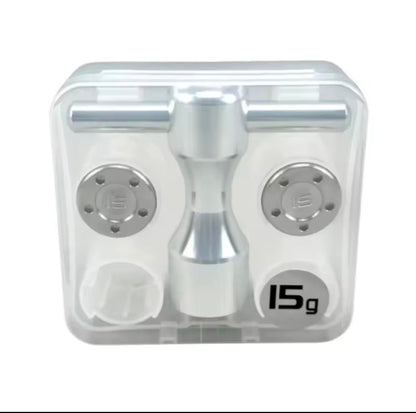 Custom Putter Weights Set – Compatible with Titleist Scotty Cameron - Silver - 15g set with Wrench - Club Rehab