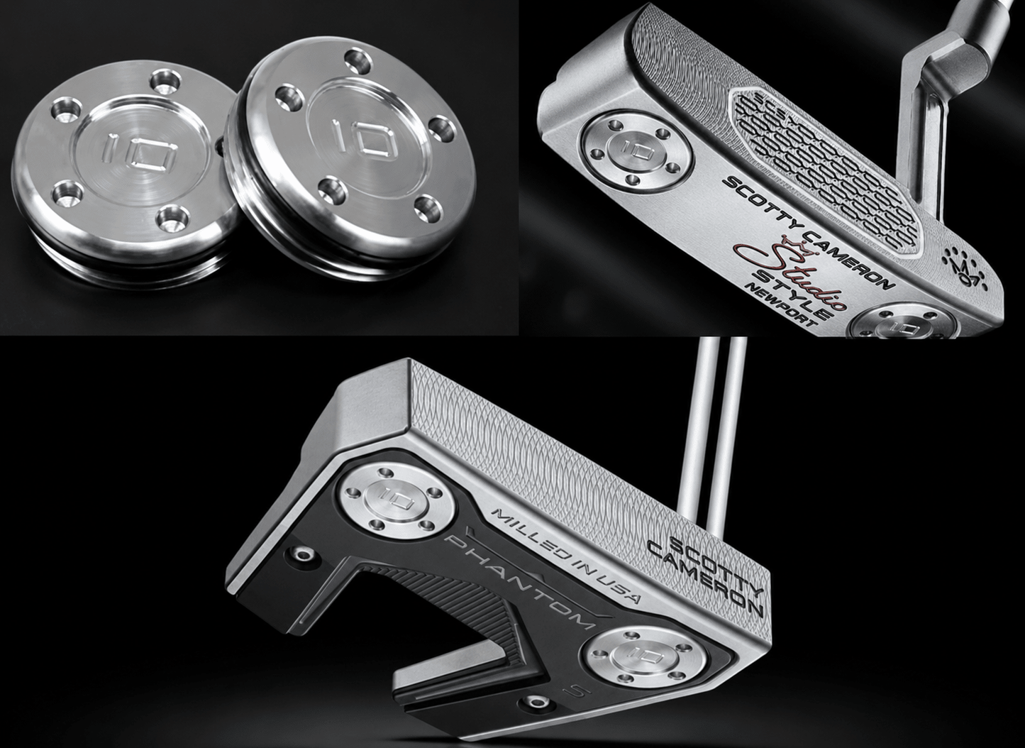 Custom Putter Weights Set – Compatible with Titleist Scotty Cameron - Silver - 5g set with Wrench - Club Rehab