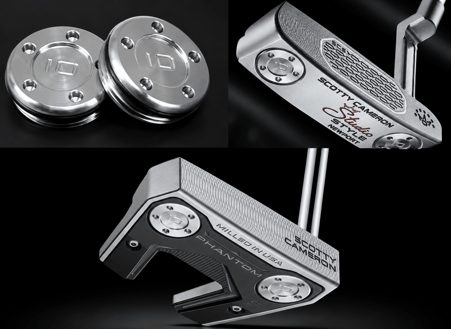 Custom Putter Weights Set – Compatible with Titleist Scotty Cameron - Silver - 5g set with Wrench - Club Rehab