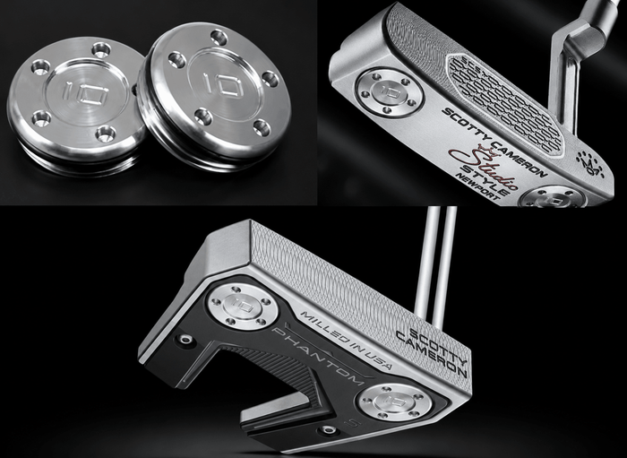 Custom Putter Weights Set – Compatible with Titleist Scotty Cameron - Silver - 5g set with Wrench - Club Rehab