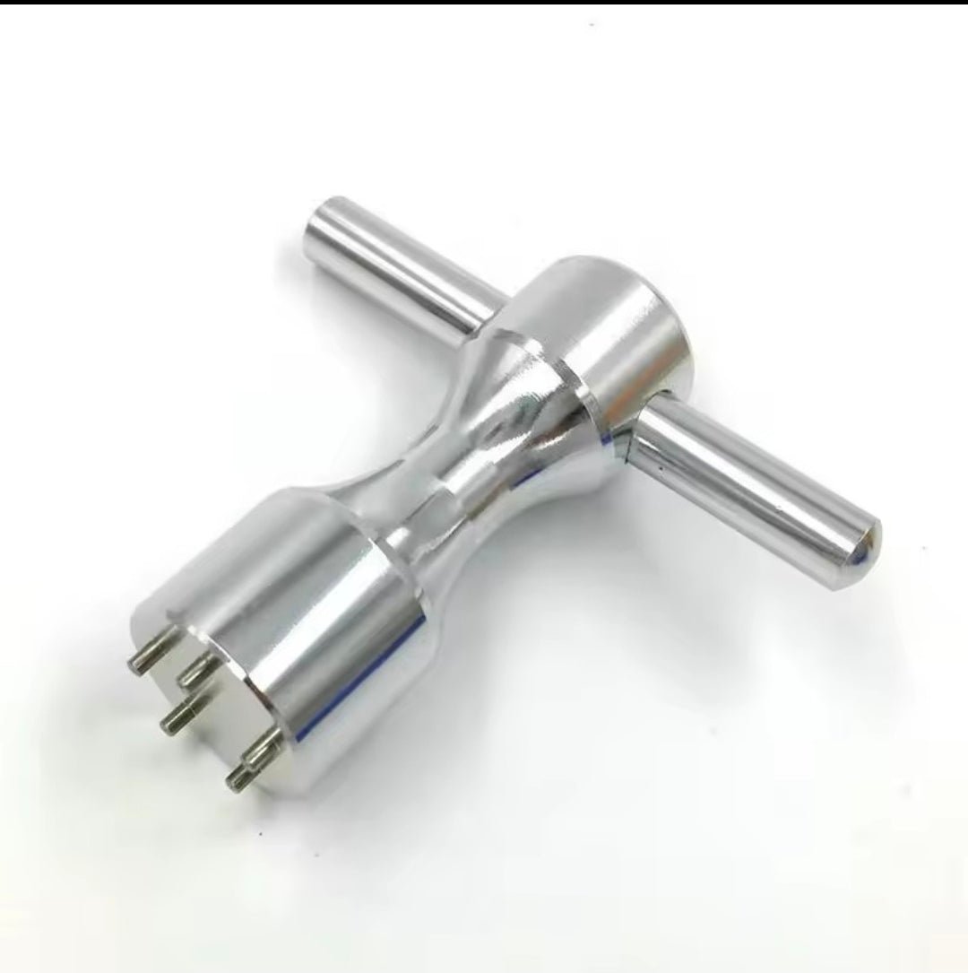 Custom Putter Weights Set – Compatible with Titleist Scotty Cameron - Silver - 5g set with Wrench - Club Rehab