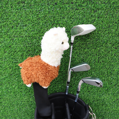 Cute Alpaca Golf Putter Head Covers – Fits Blade Putters - for blade putter B - Club Rehab