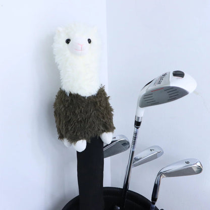 Cute Alpaca Golf Putter Head Covers – Fits Blade Putters - for blade putter B - Club Rehab