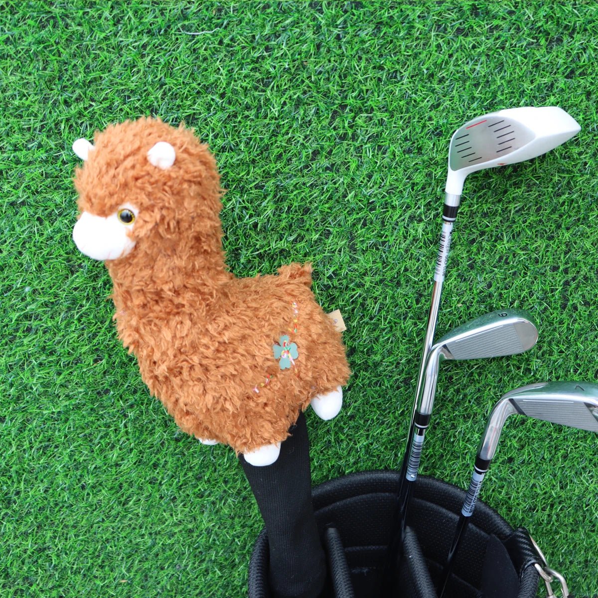 Cute Alpaca Golf Putter Head Covers – Fits Blade Putters - for blade putter A - Club Rehab