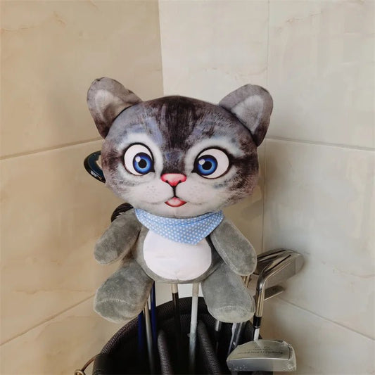 Cute Cat Golf Club Headcover - Club Rehab - Headcover45347936600256|45347936633024