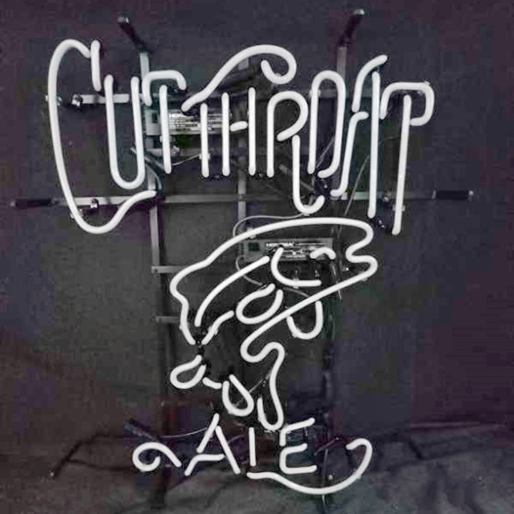 Cutthroat Ale Fish Neon Light Sign - Club Rehab