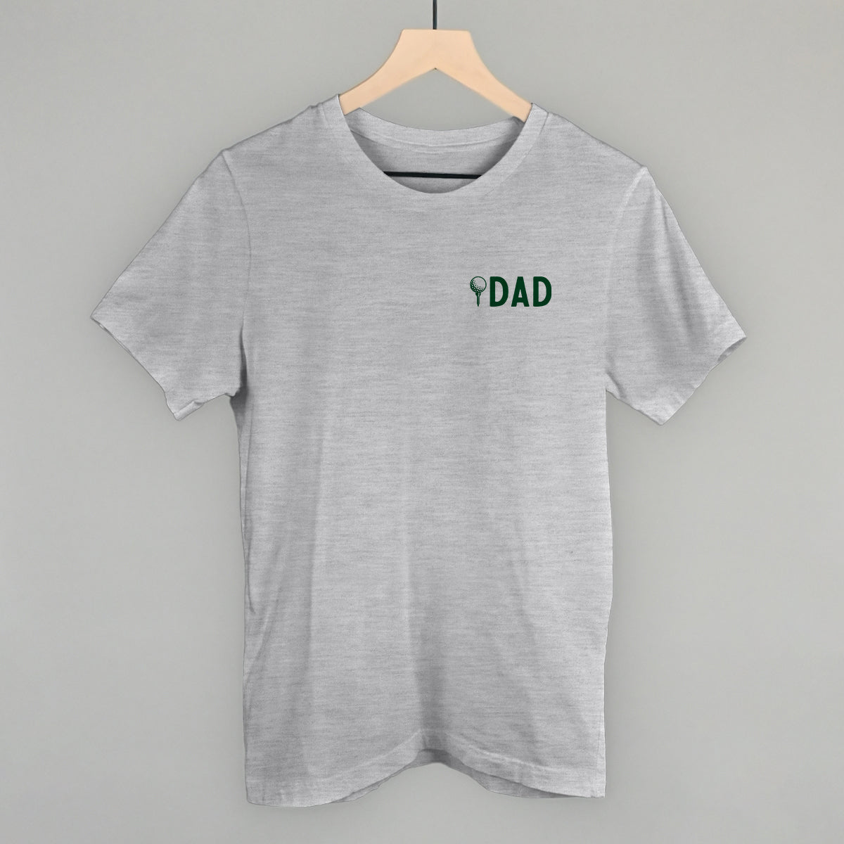Dad (Golf ball + Tee) - Tee Athletic Heather - Club Rehab